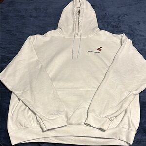 Men's White Hoodie